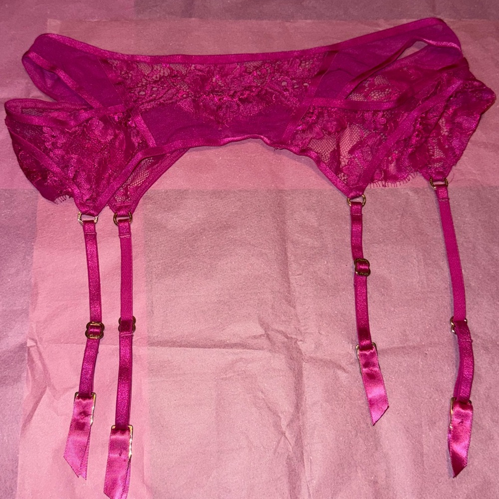 Honey Birdette Vanessa Lace Garter Belt